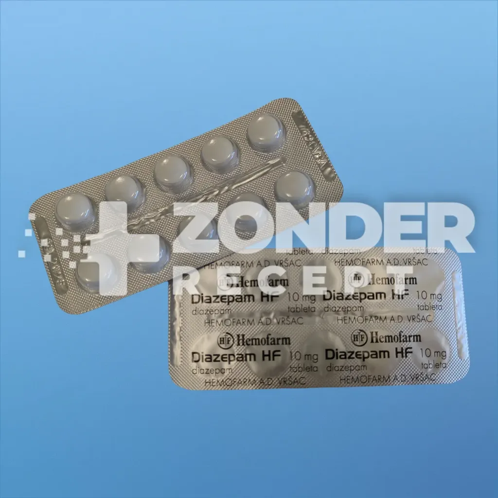 Diazepam 10mg Hemofarm - 10 Tabletten