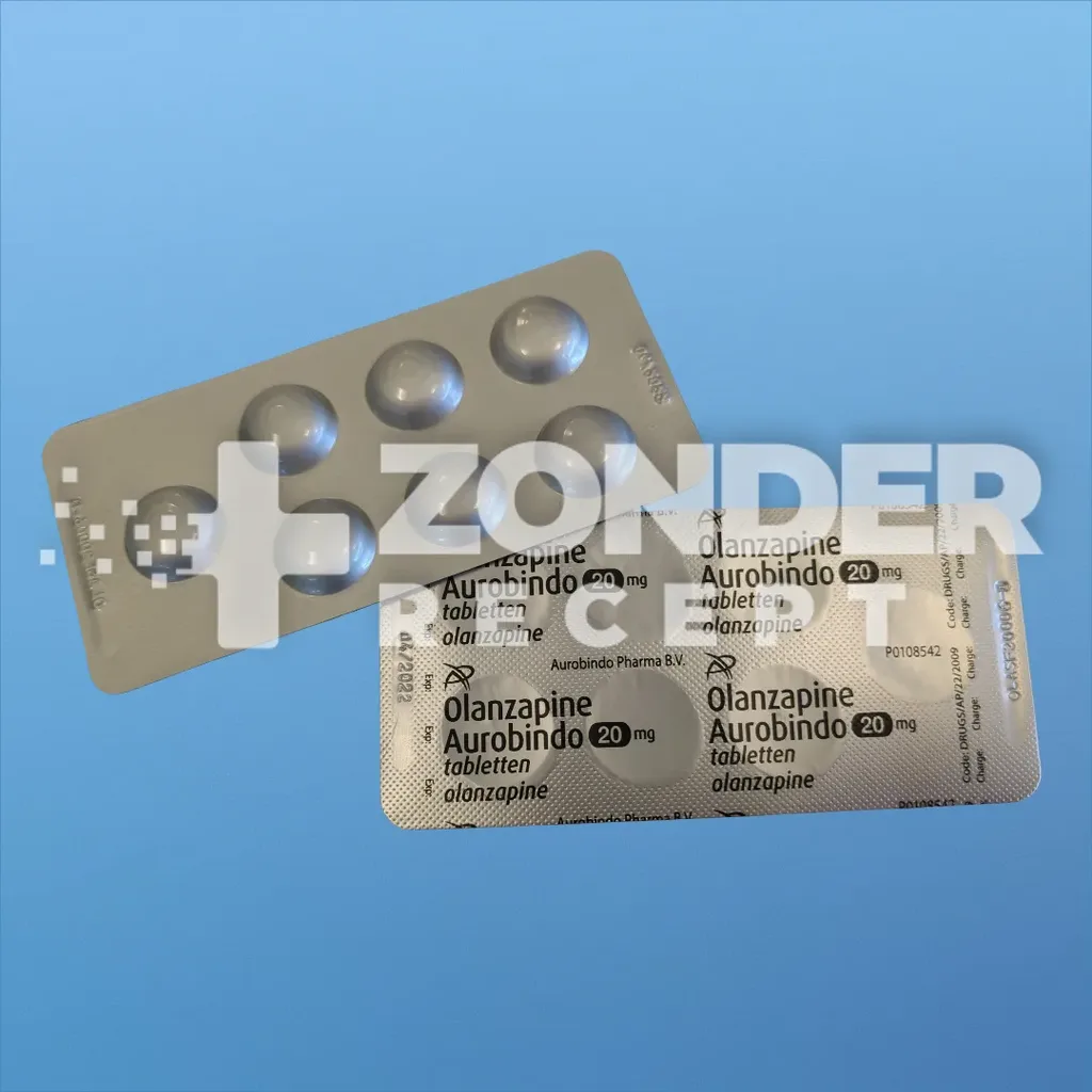 Olanzapine 20mg - 7 Tabletten  (THT)