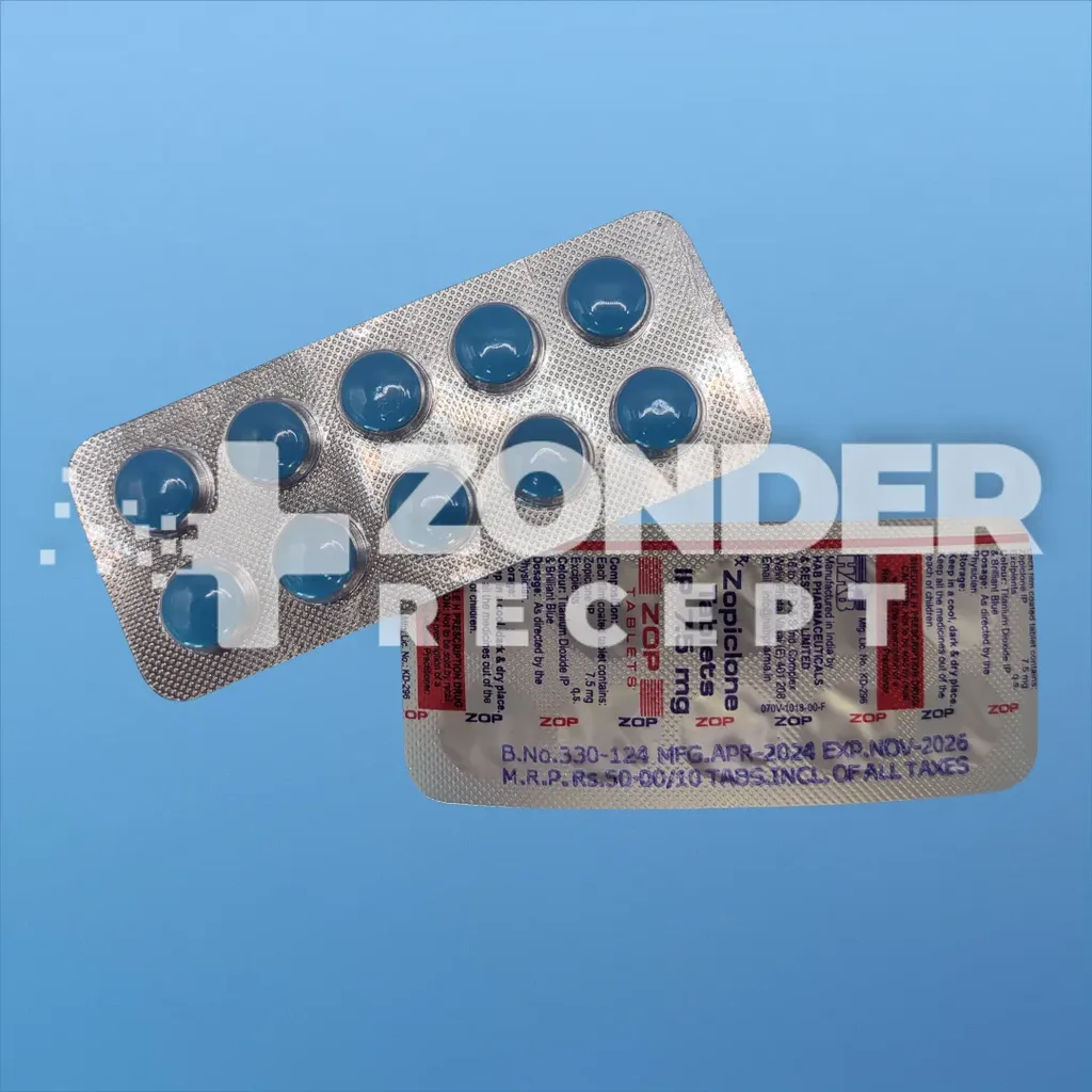 Zopiclon 7.5mg HAB - 10 Tabletten