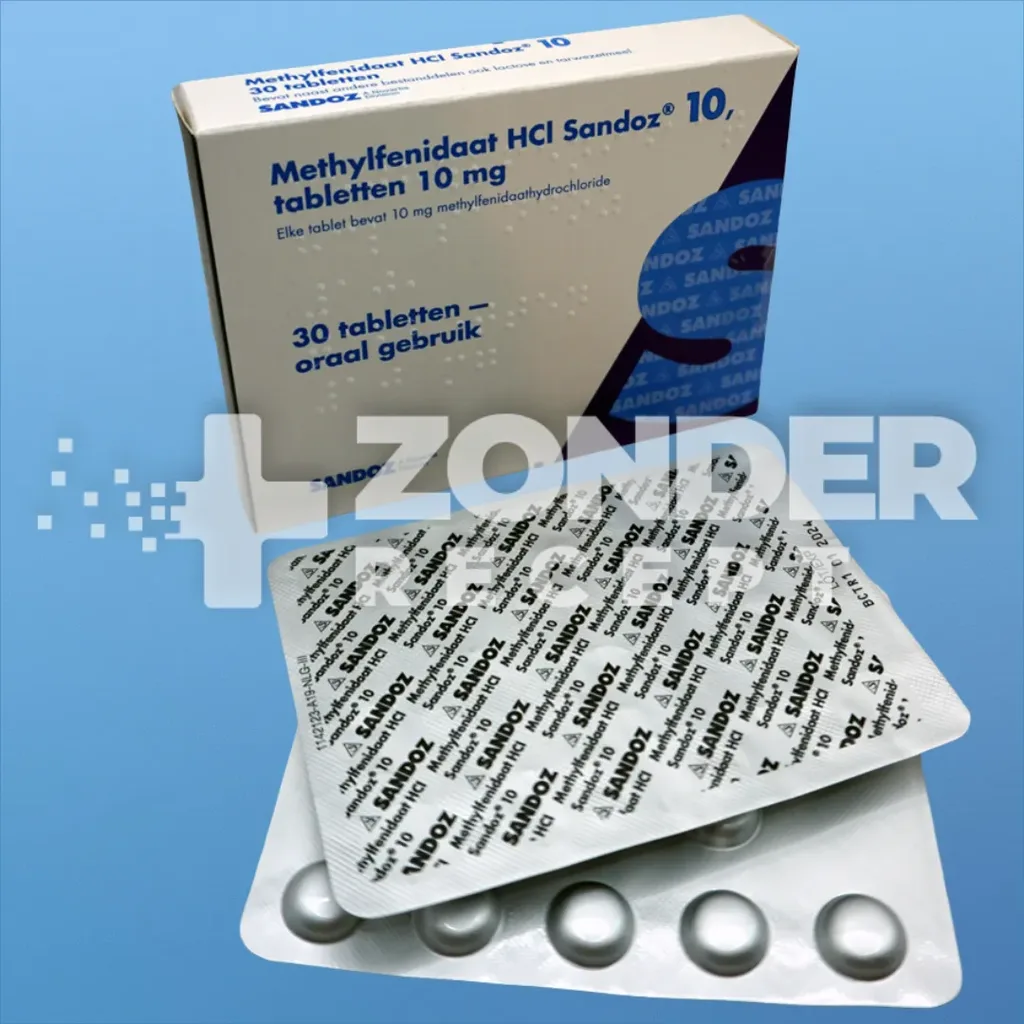 Methylfenidaat 10mg -15 Tabletten (THT)